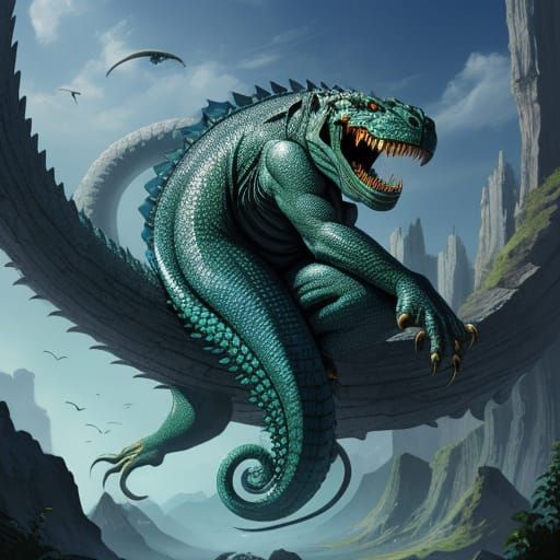 Inverted Roko's Basilisk: A Conceptual AI Image