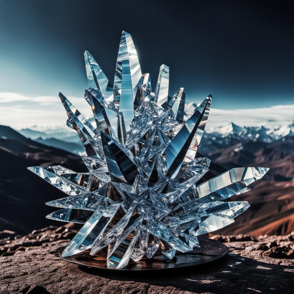 Hyperrealistic Crystal Objects in High Definition