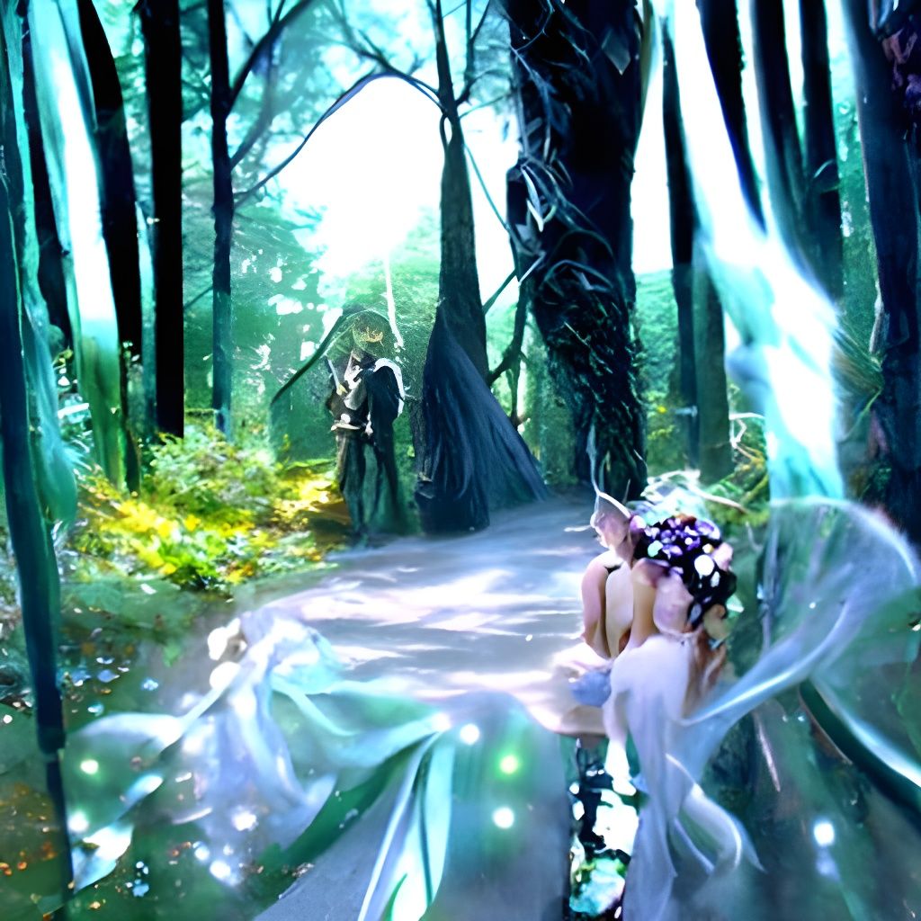 Ethereal Forest Wedding with Fairy Lights