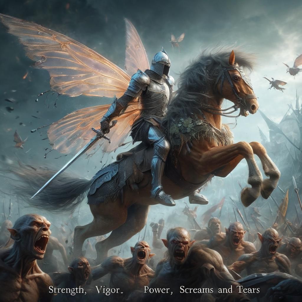 Strength, vigor, power, screams and tears. The Battle for Ev...