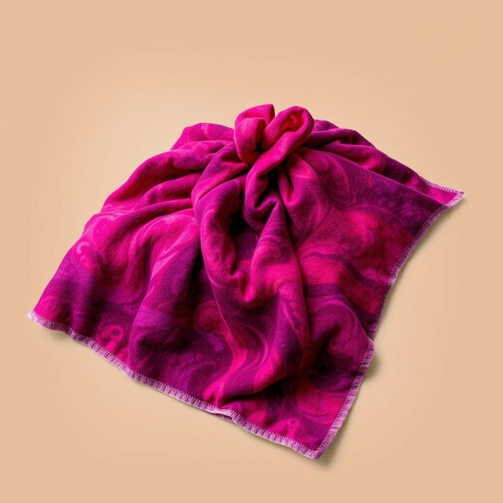 Magical Winter Afghan in Vibrant Colors and Swirling Pattern...