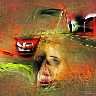 Evocative Image of Loss and Grief