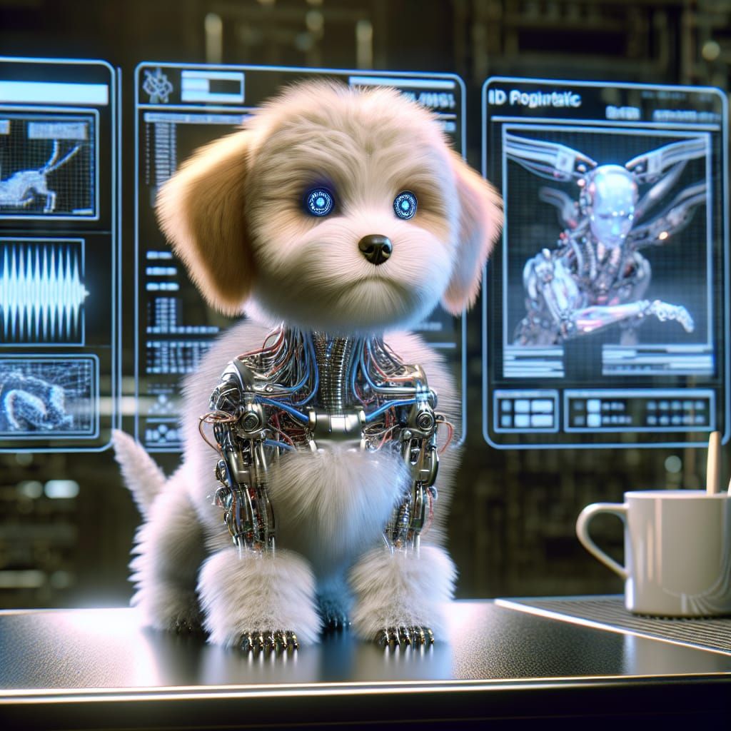 Robot Maltipoo