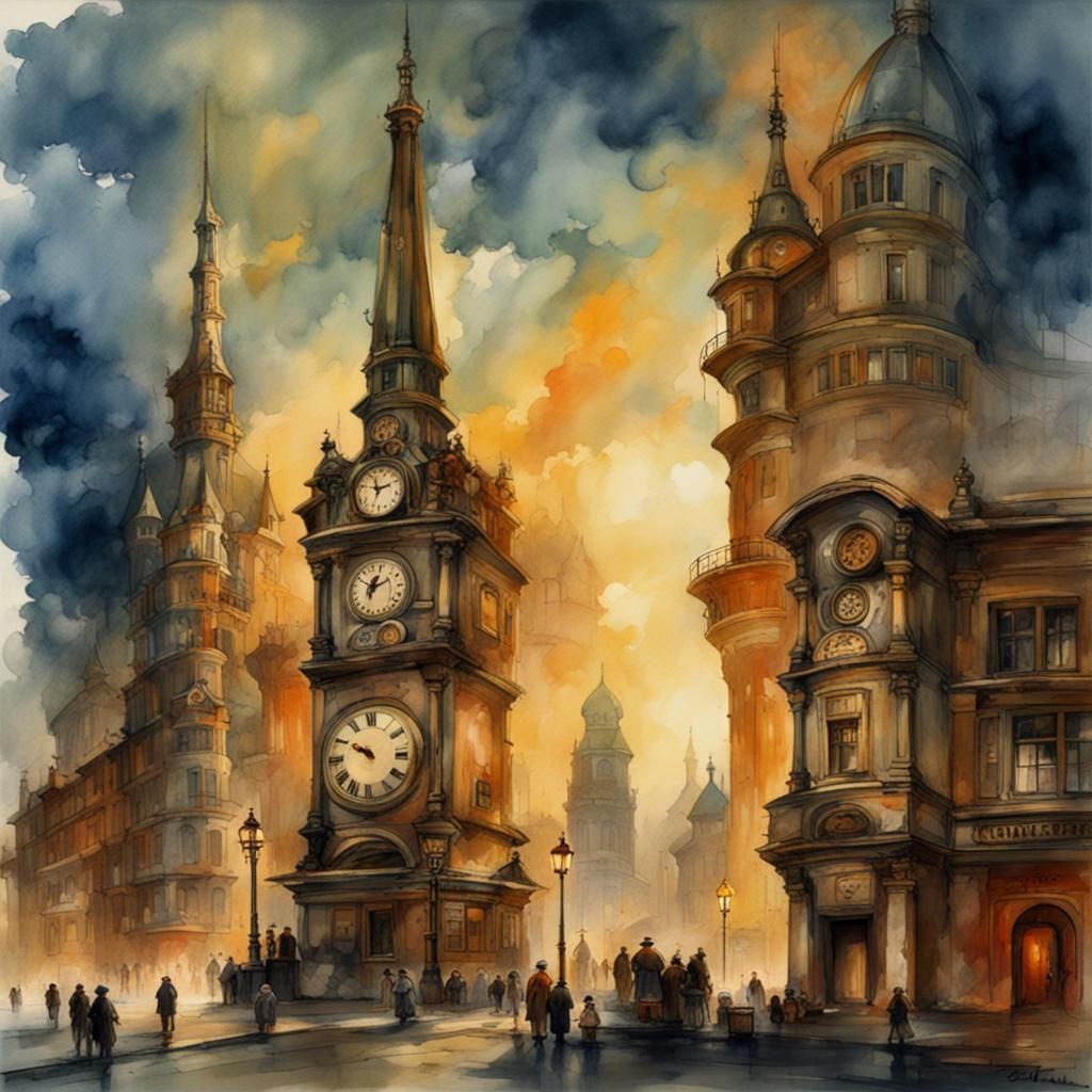 In einer Stadt, wo die Träume erwachen..