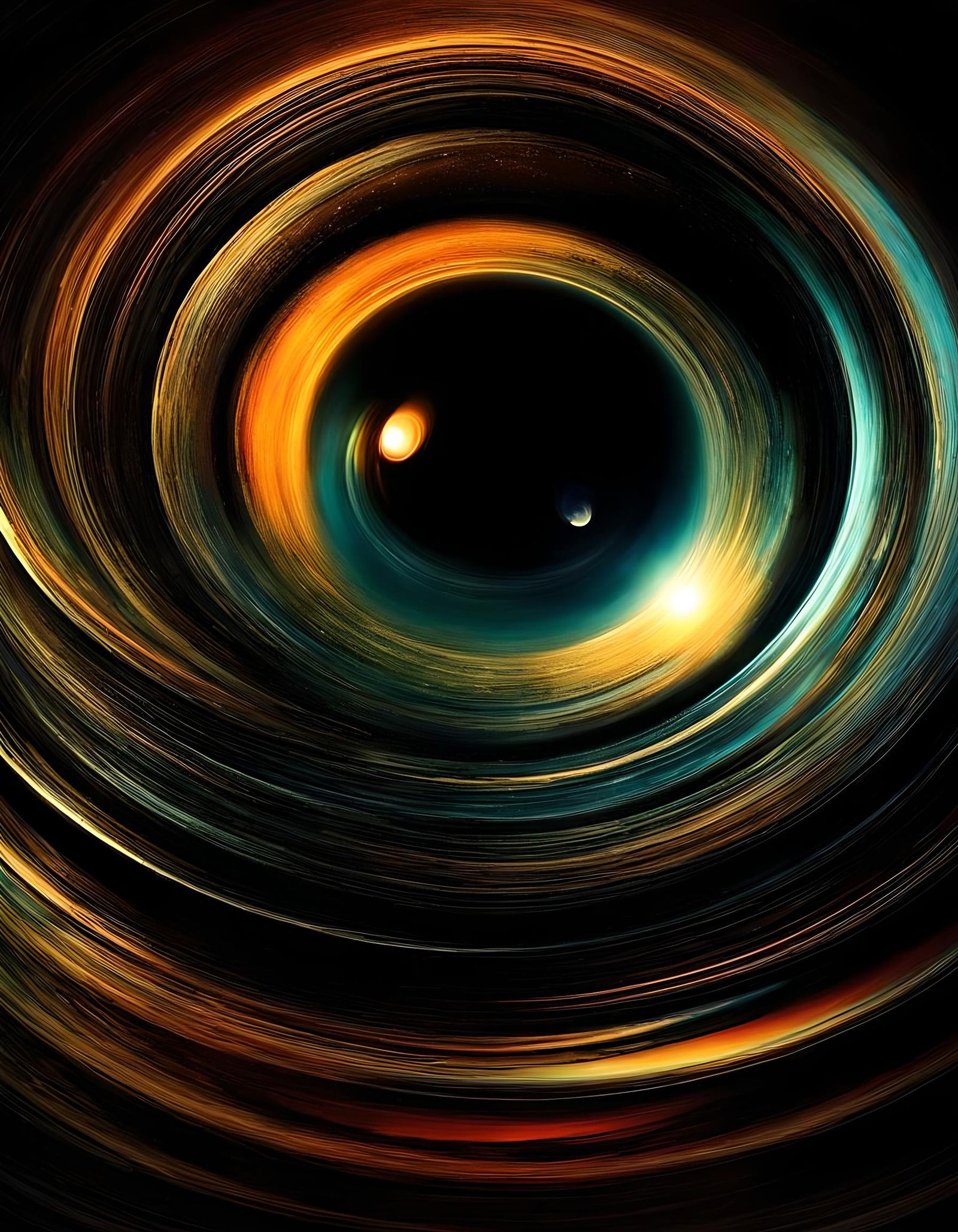 Surreal Interconnected Figures Evoke Intense Emotion