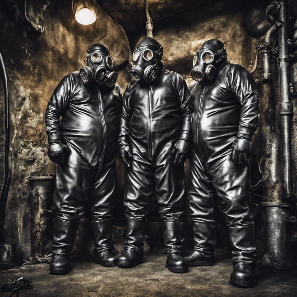Dungeon Group: Latex, Workgear, and Gas Masks