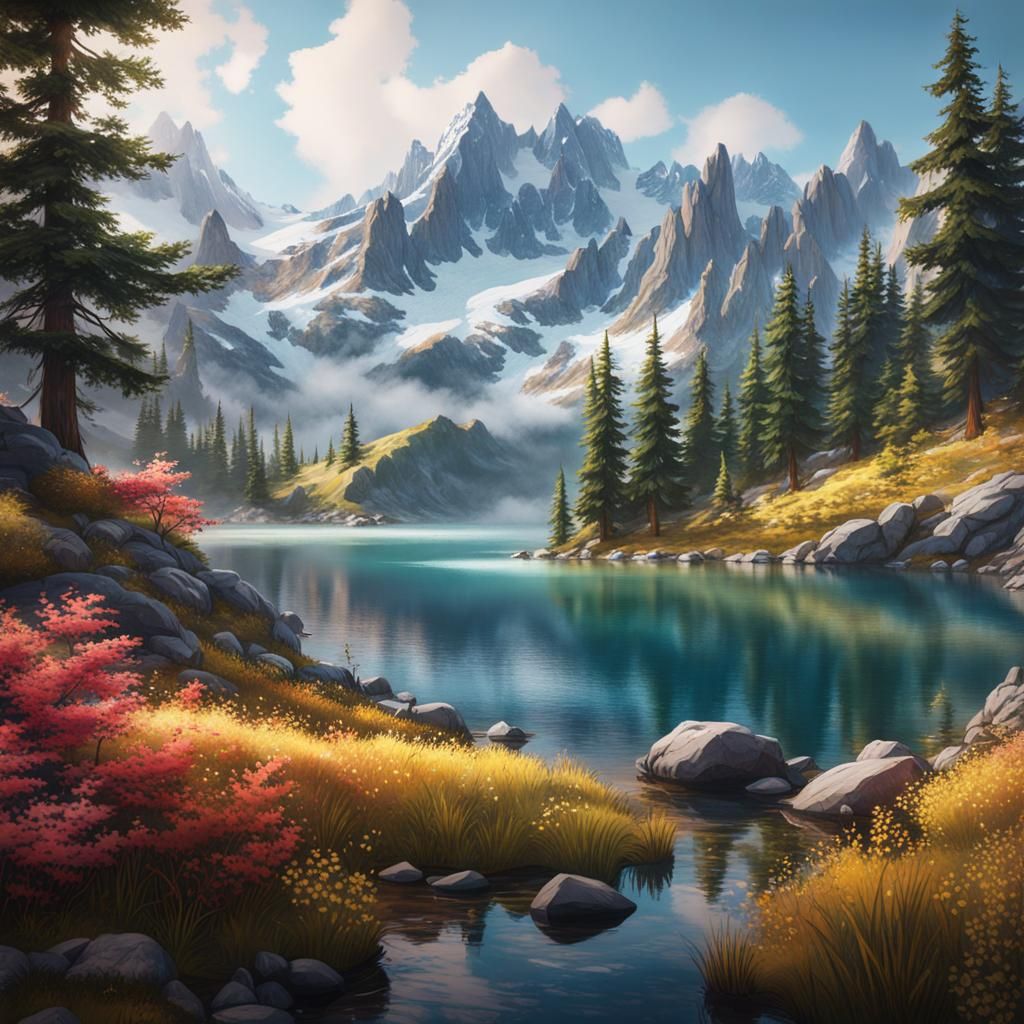 SNOW ON THE MOUNTAINS