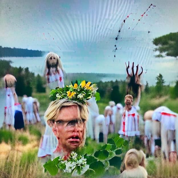 Midsommar Inspired Horror Scene