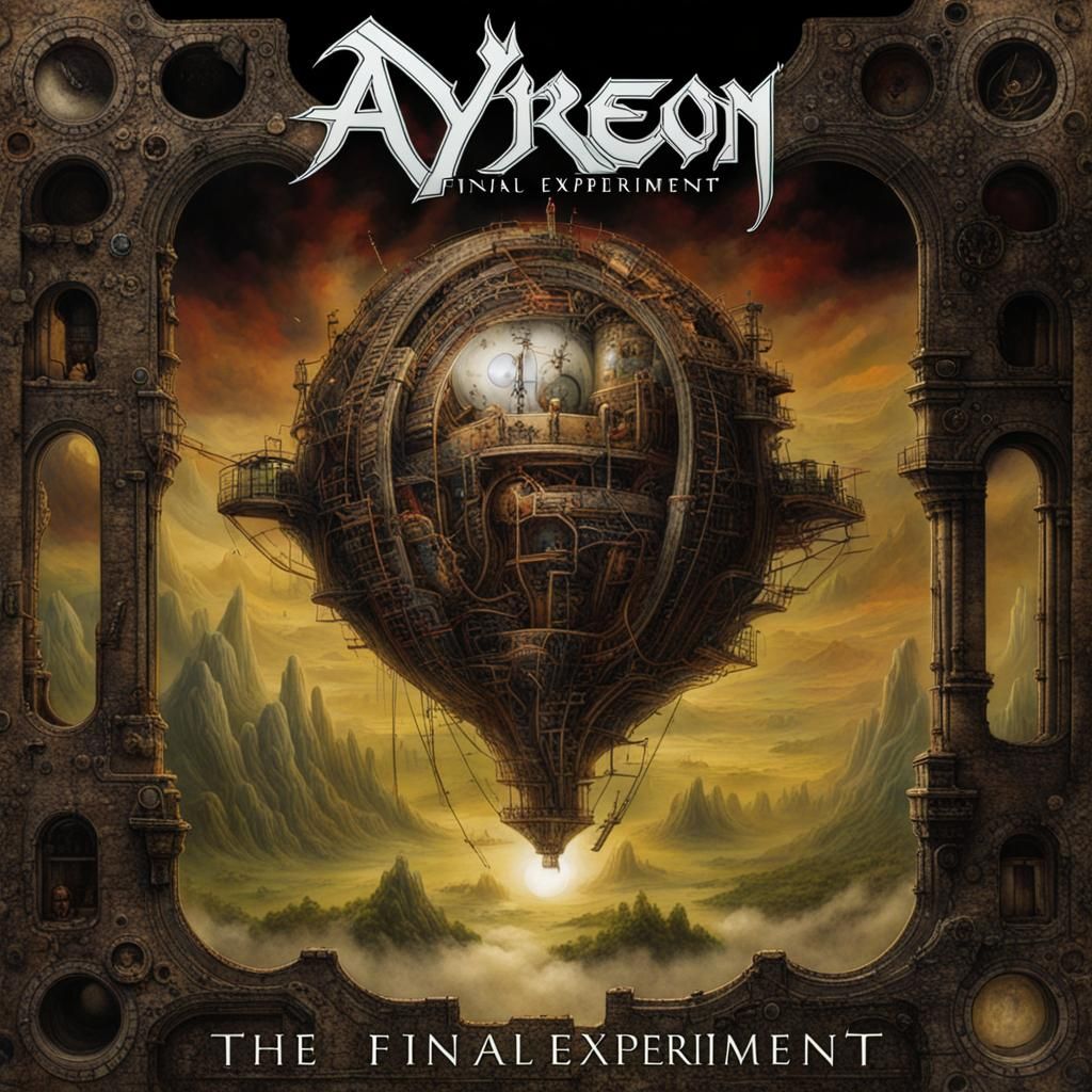 Ayreon album cover the final experiment