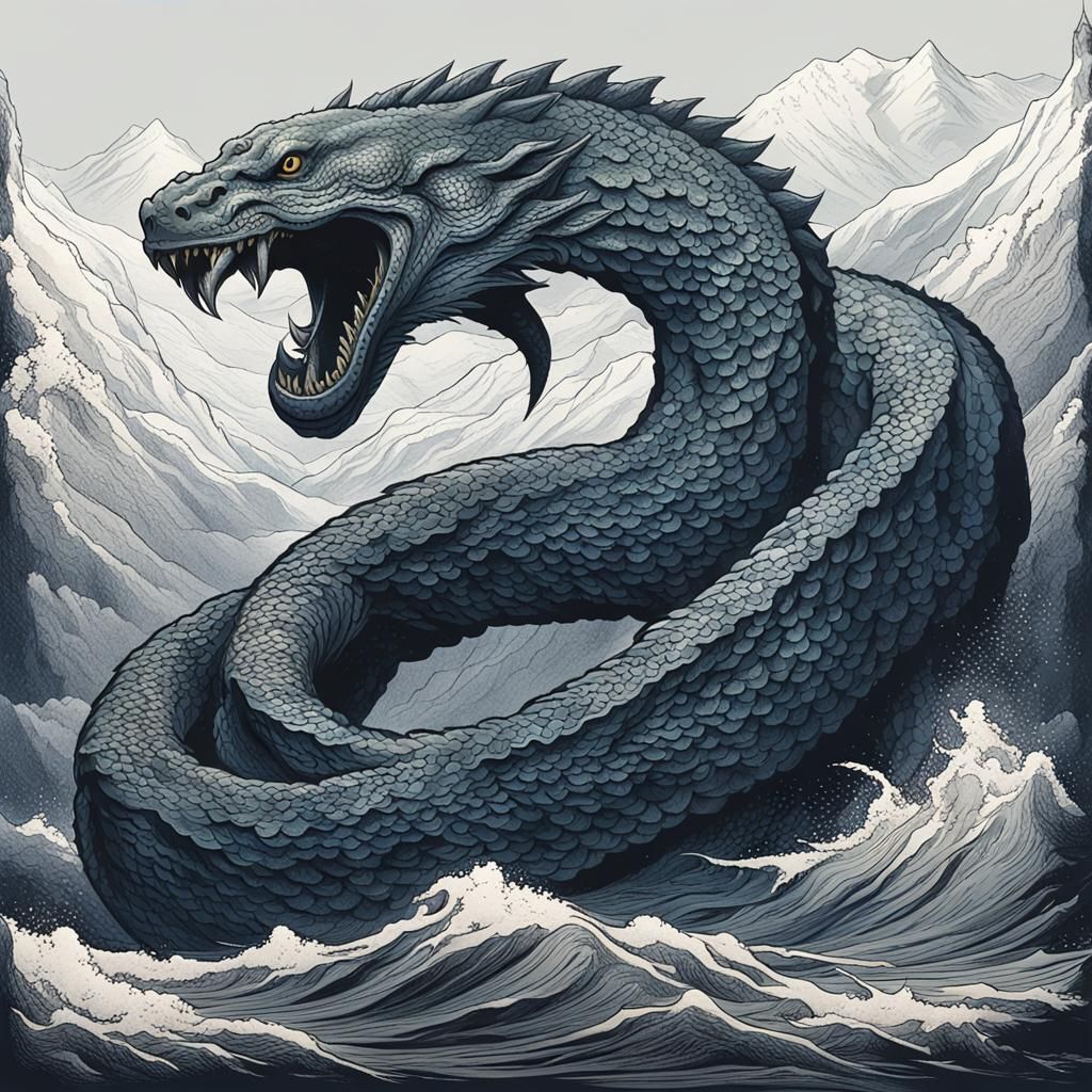 Jörmungandr, the World Serpent