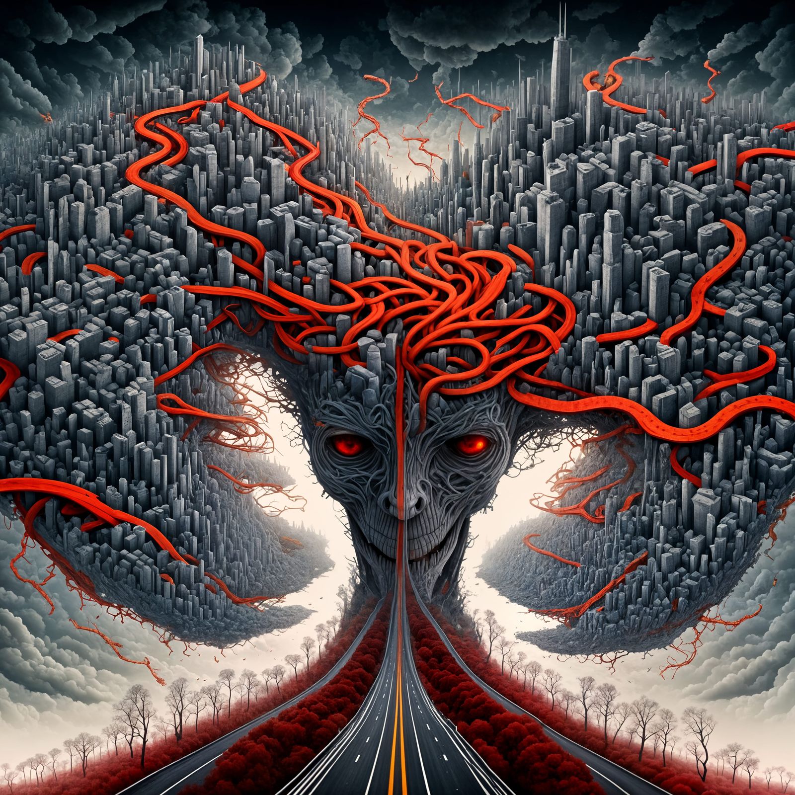 Mindscapes of Endless Roads