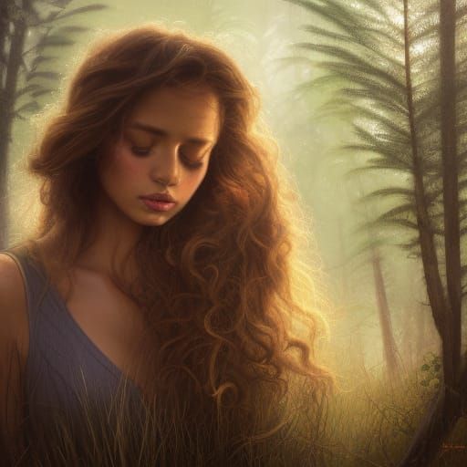 Xhosa Princess Portrait in Hyperdetailed Digital Art