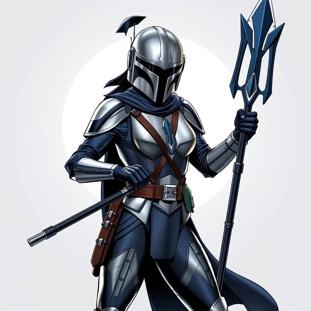 Bo-Katan in Mandalorian Armor, Comic Book Art