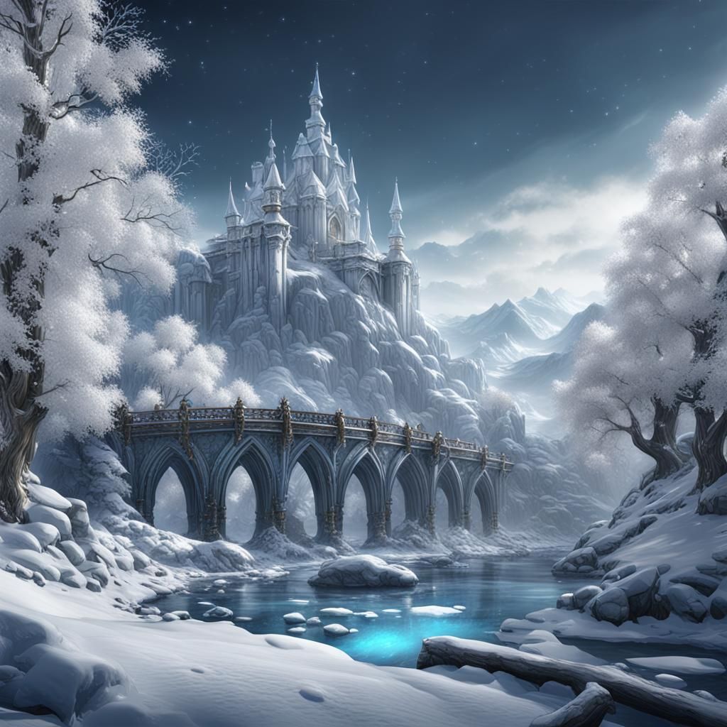 Winter to Spring Transition in Detailed Matte Painting