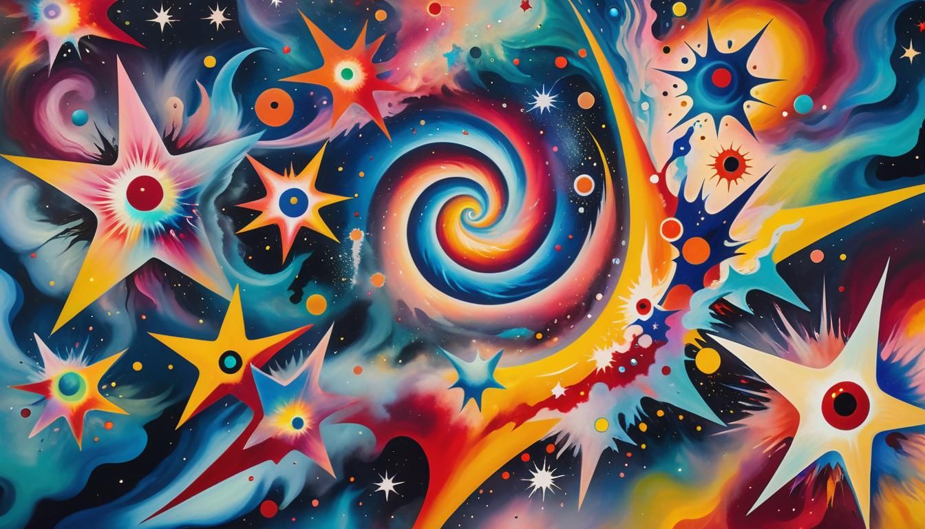 Surreal Star Cluster Formation in Cosmic Dance