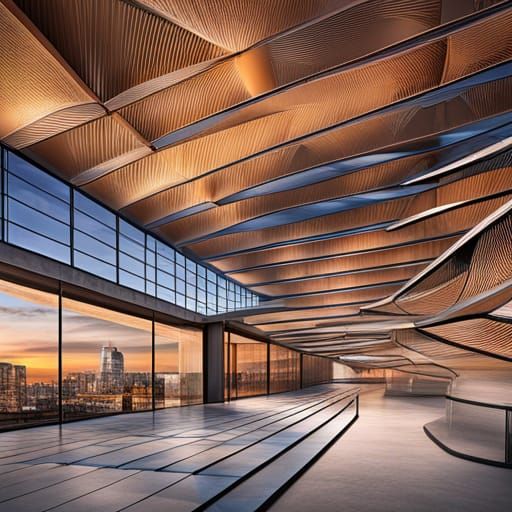 Intricate Mesh Structure: Abstract Geometric Design