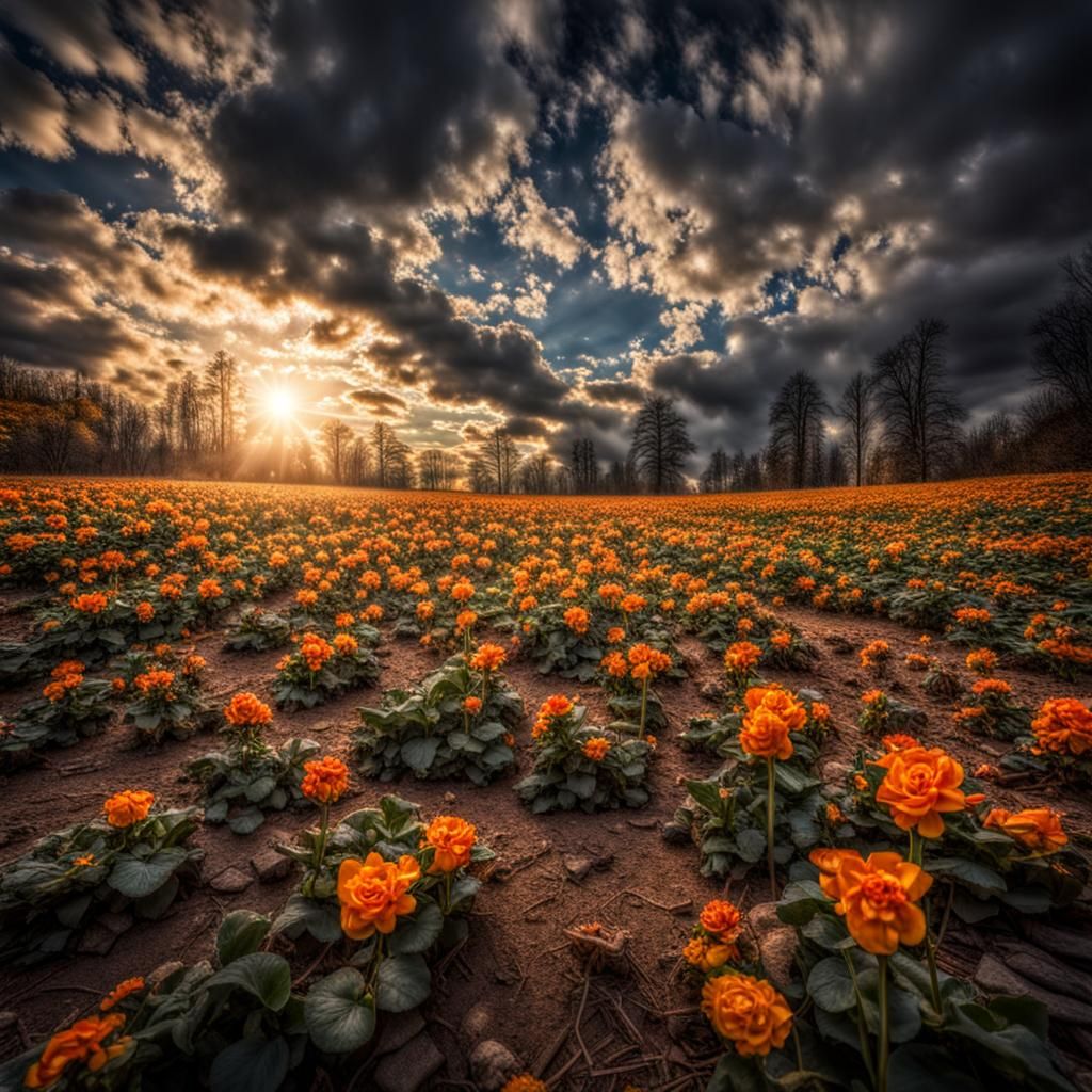 Seasons Changing in Hyperrealistic Detail