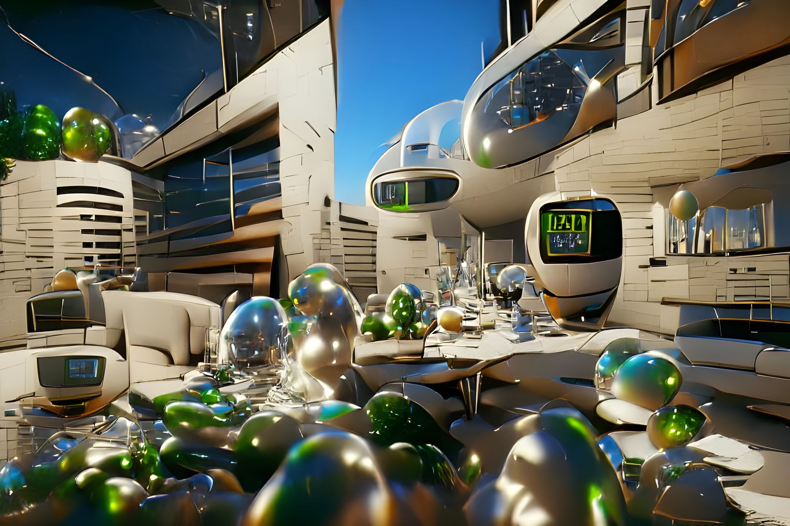 The Year 2100 in 8K Resolution