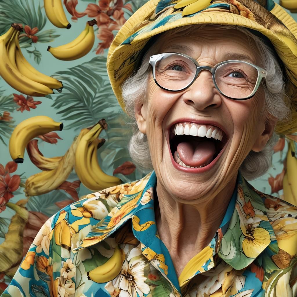 Laughing Granny: Banana
