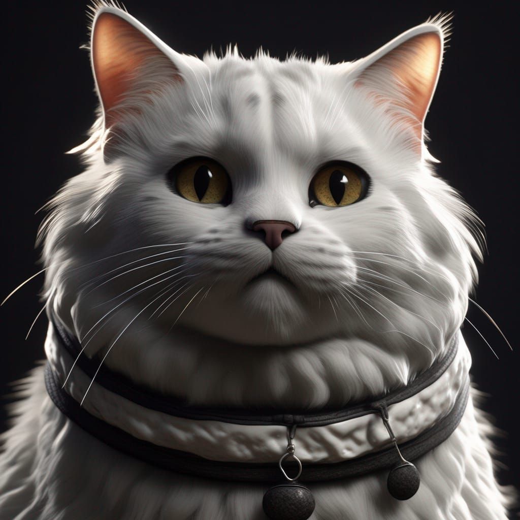 Hyperrealistic Cheese Cat in 4K