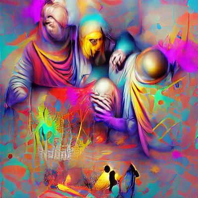 Psychedelic Renaissance: Abstract Forgiveness in Neon