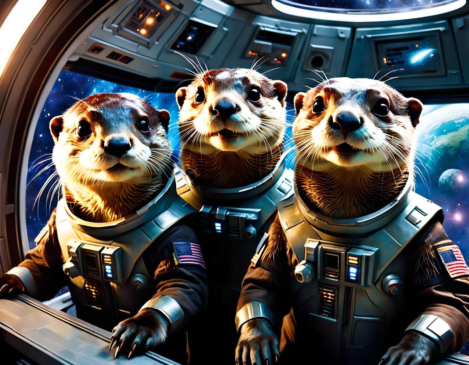 Cyborg Otters in Space: A Spacecore Adventure
