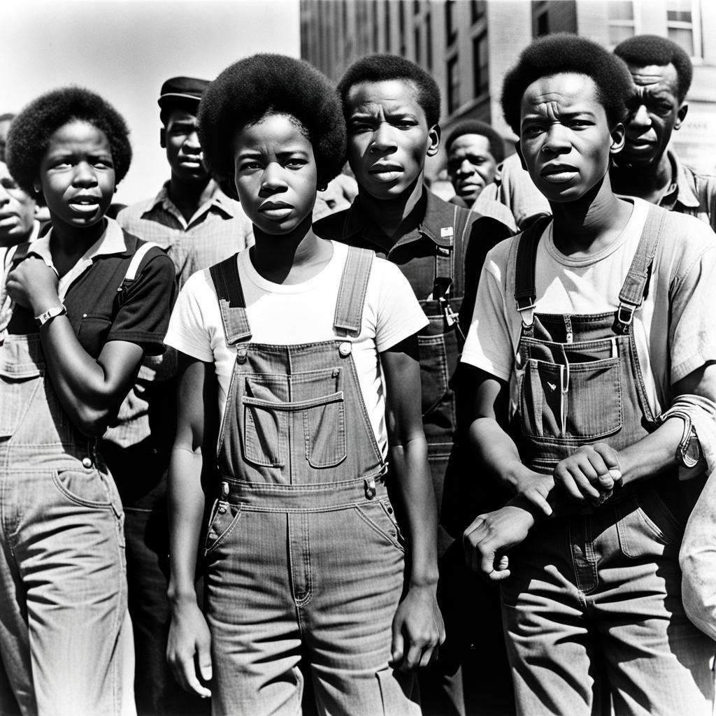 Civil Rights Movement: Overalls as Symbol of Resilience