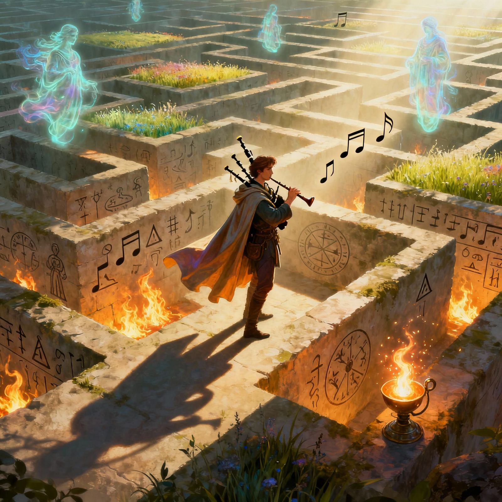 Mystic Meadow Mirage with Phantom Piper