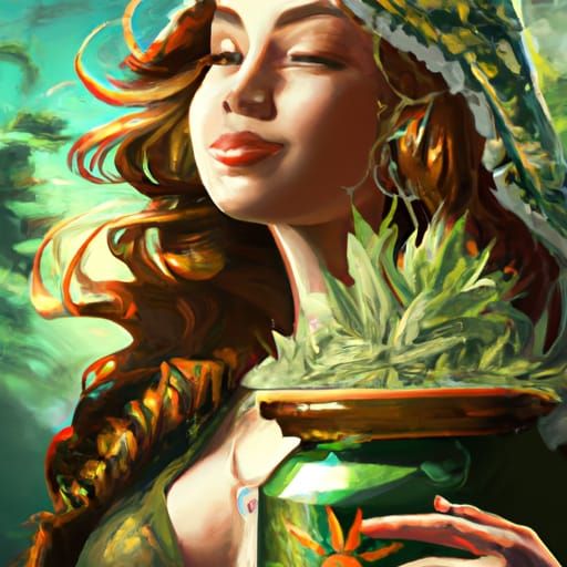 Mary Jane Portrait in Hyperdetailed Art Style