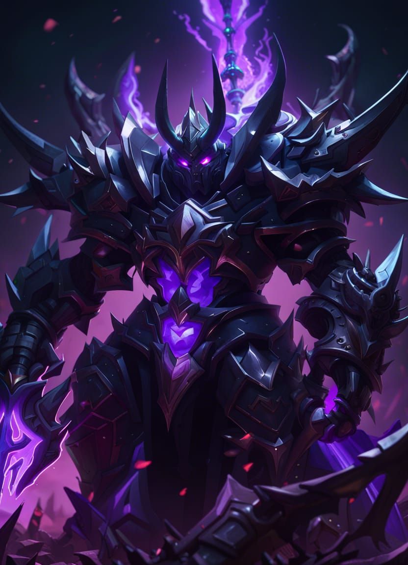 Mordekaiser: Iron Horned Warrior in Detailed CGI Render
