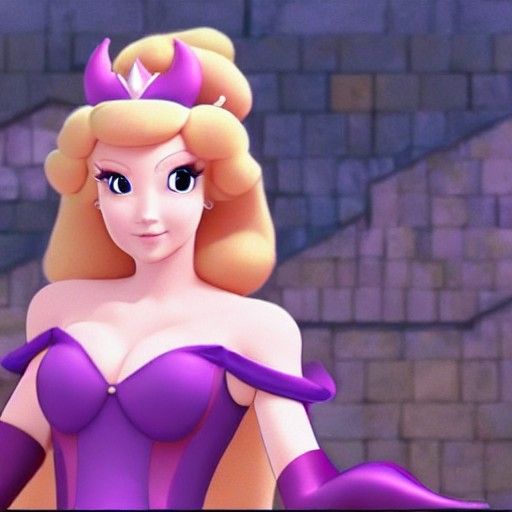 Princess Peach Transformed into Female Ganon