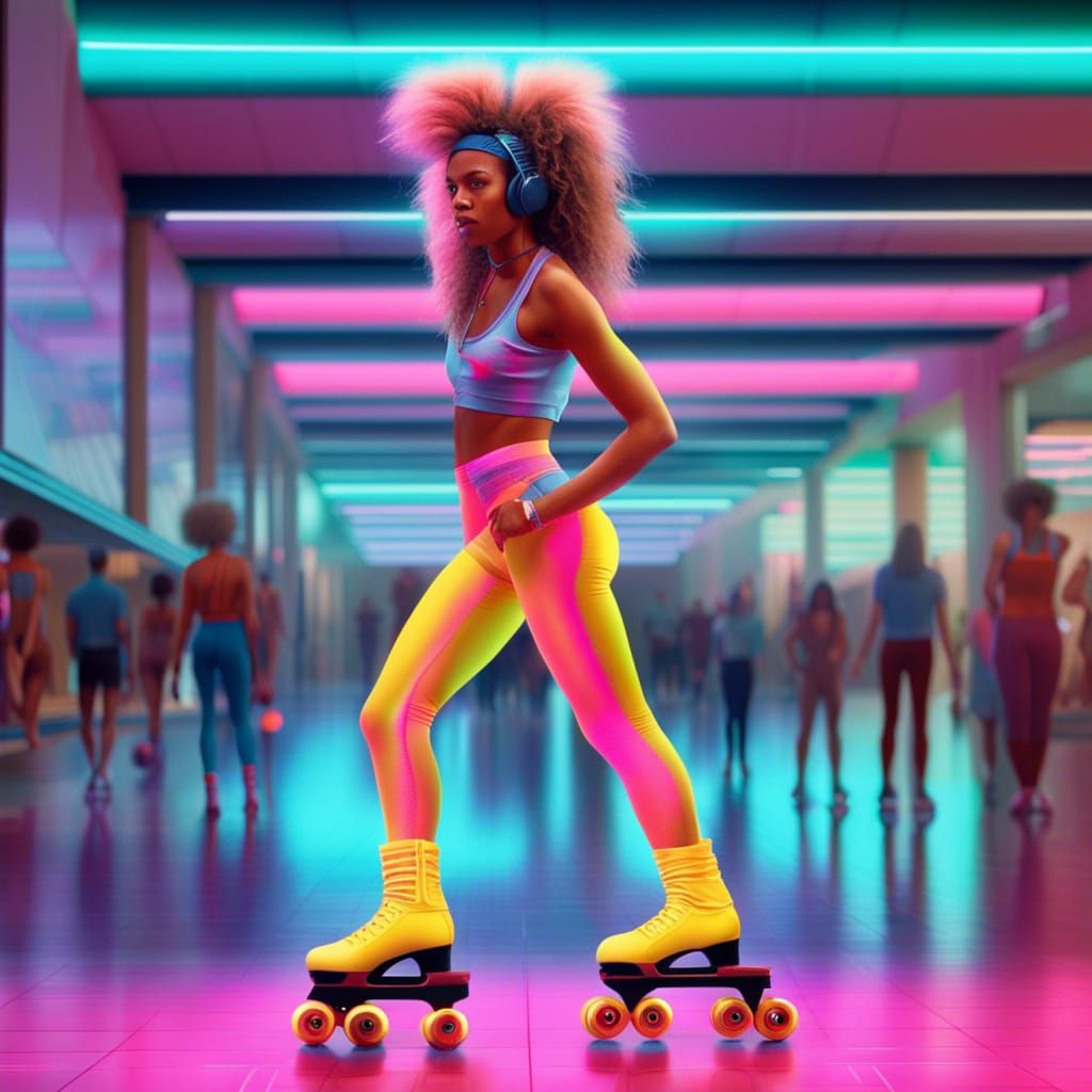 80s shopping mall skate