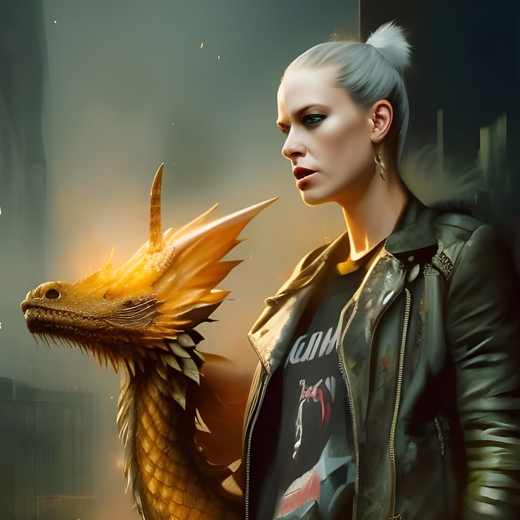 Walking my Pet Dragon in NYC