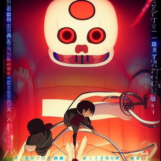 Gashadokuro Express: Lo-Fi Fantasy Movie Poster