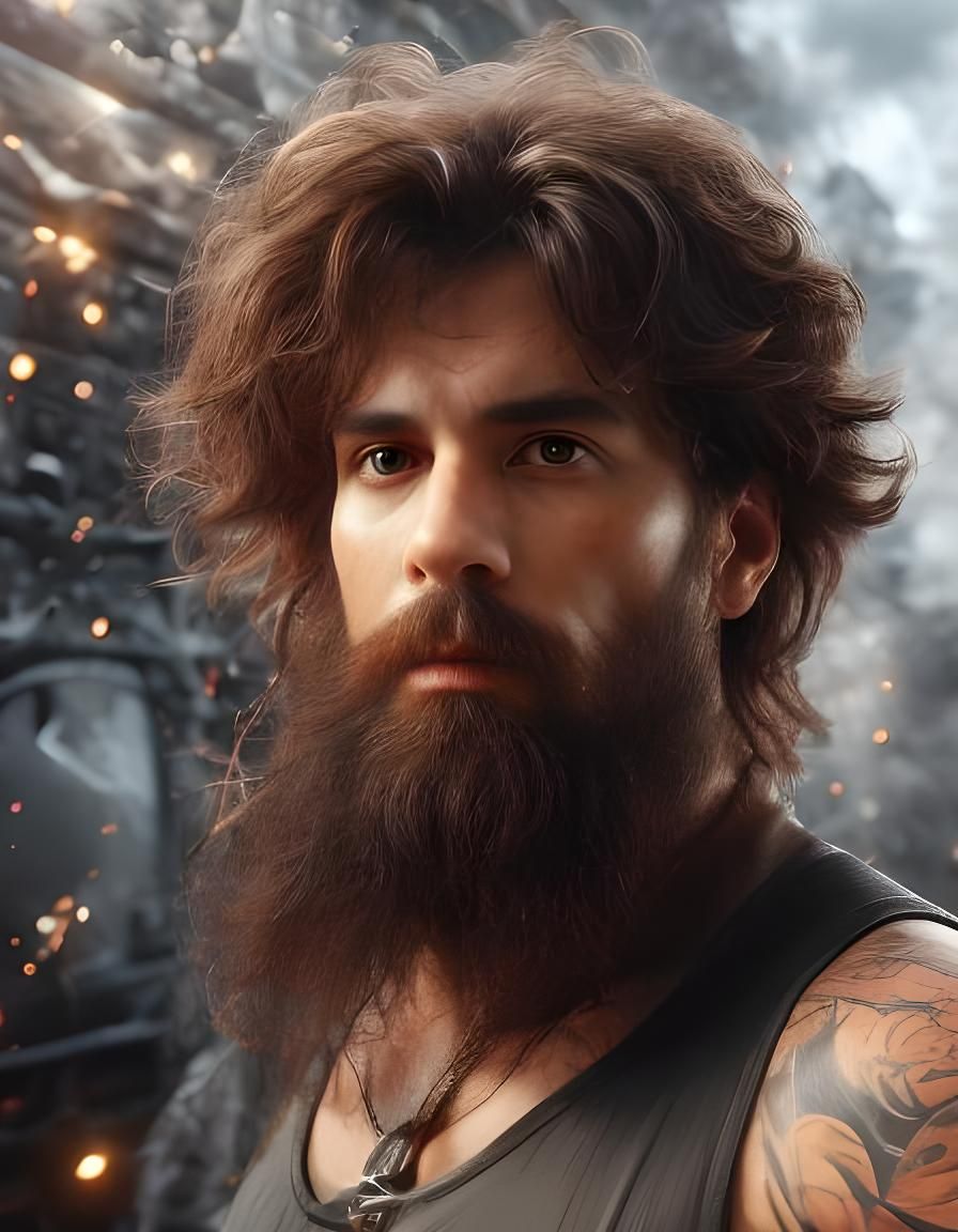 Surreal Doppelganger Portrait with Halloween Theme