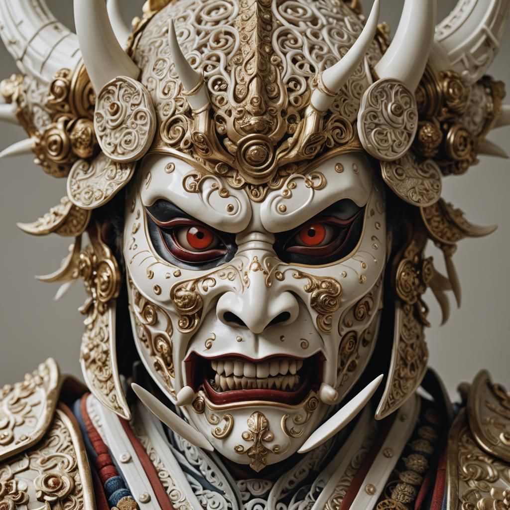Oni Samurai Mask