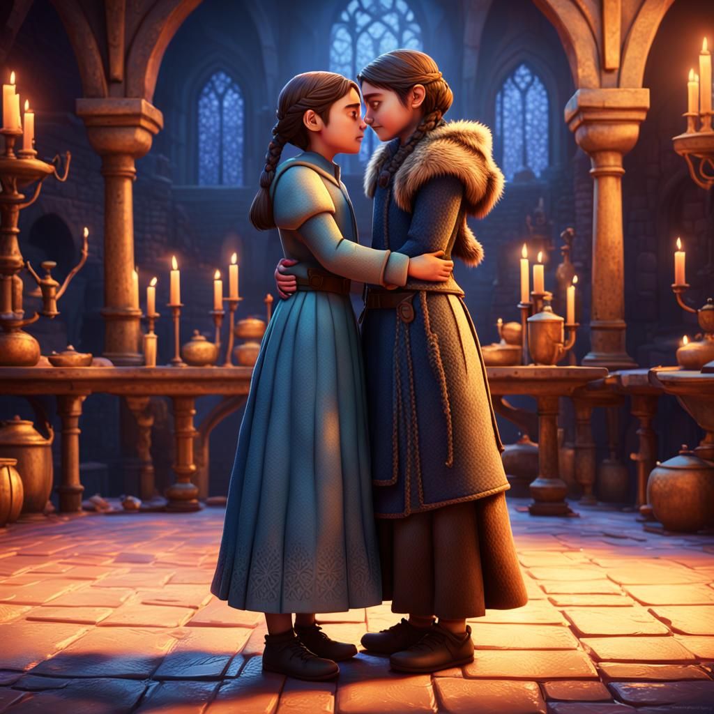 Shireen and Arya: A Pixar-Style Love Story