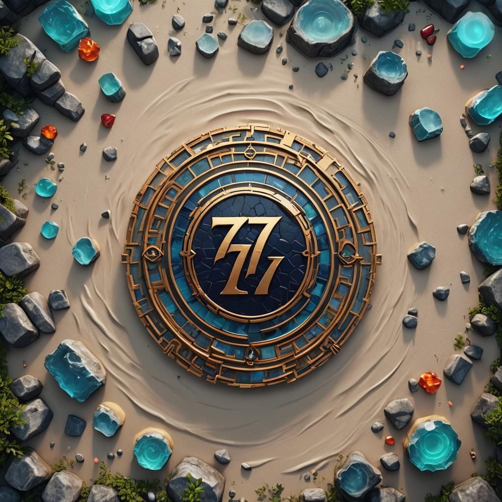 Atmosphere SPA Logo in Detailed Digital Painting Style