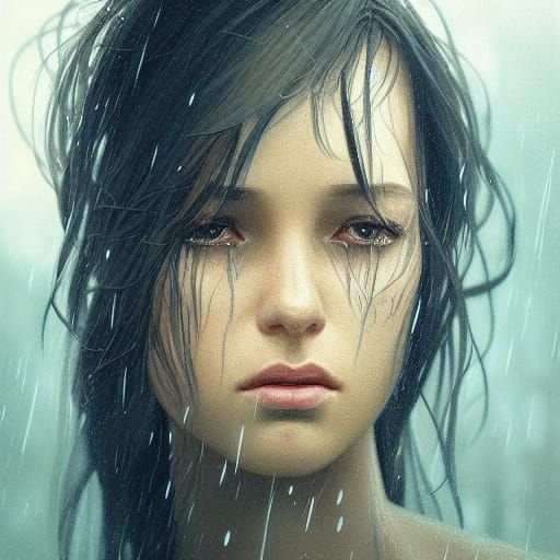 Evocative Portrait with Dynamic Lighting and Intricate Detai...