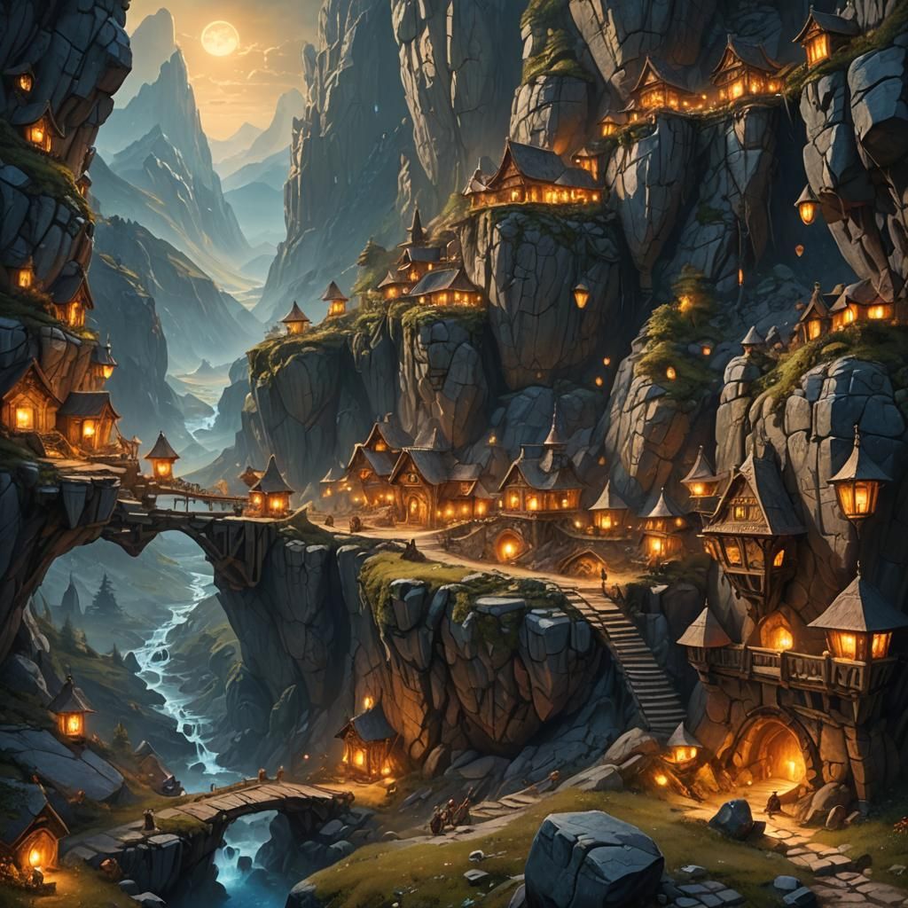 Majestic Dwarven Kingdom Welcomes Humans