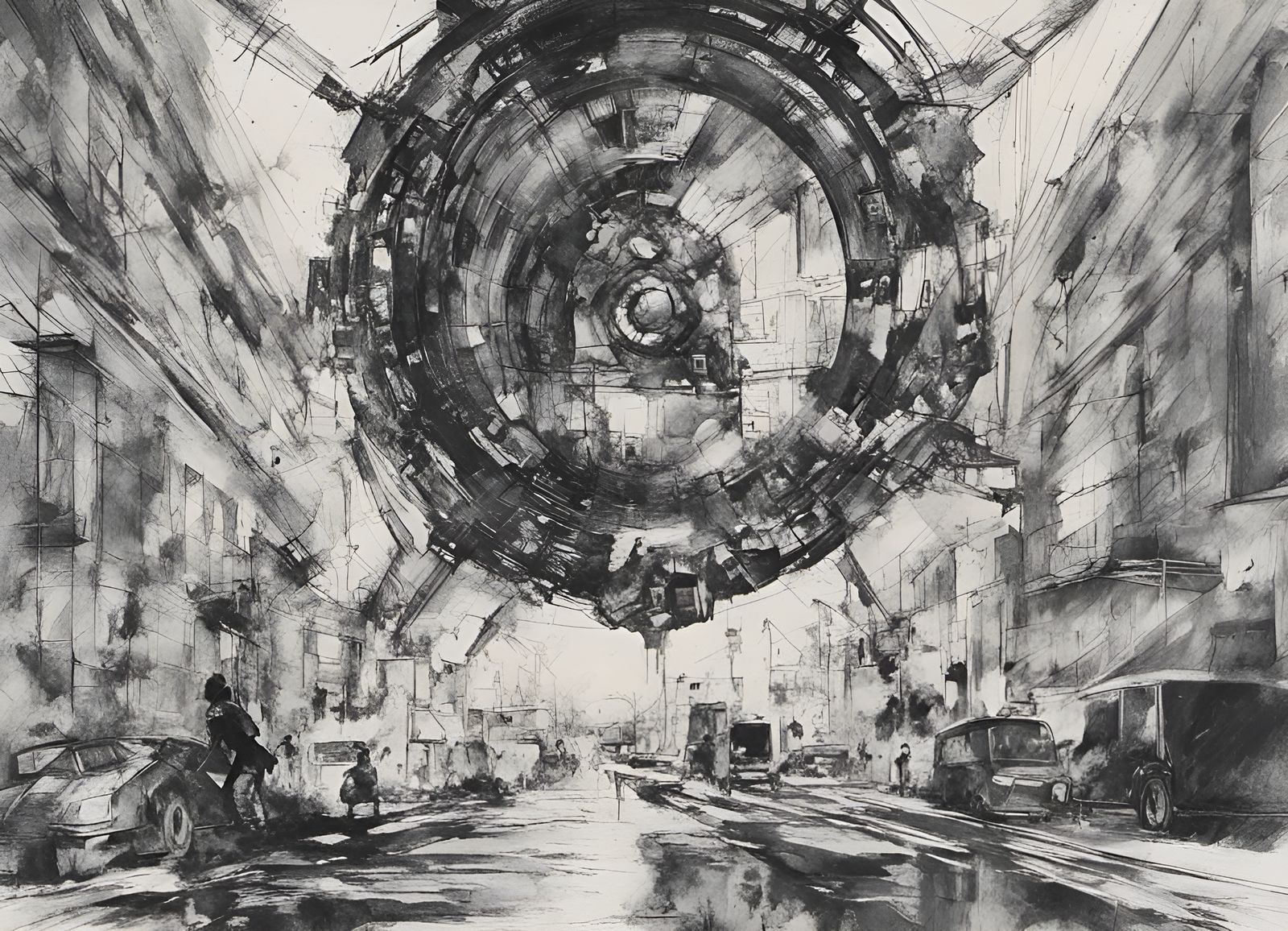 Dramatic Hyperrealistic Image with Intricate Details