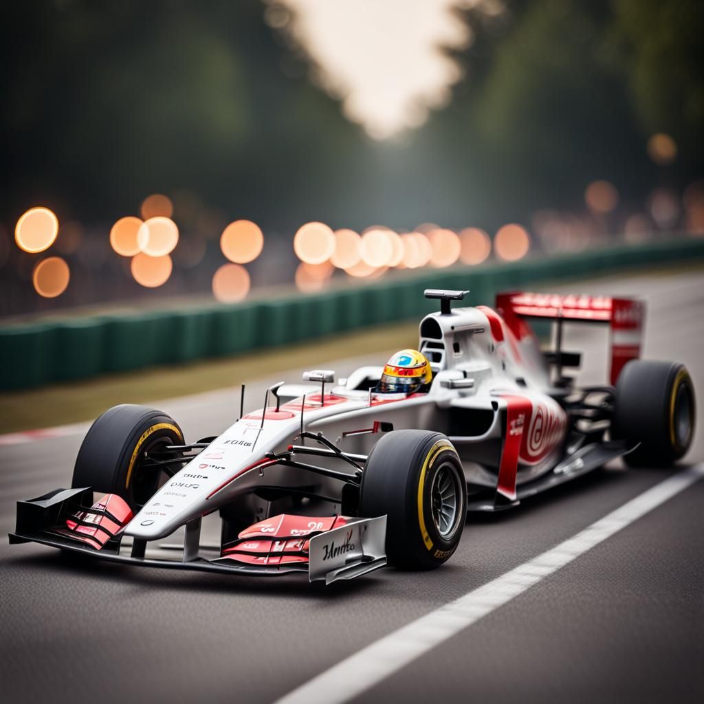 Formula 1 Car in Motion: Professional Photography