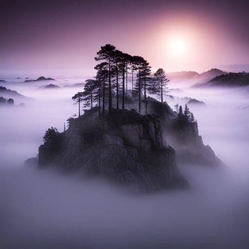 Ethereal Fantasy Wonderland: Fog and Mist