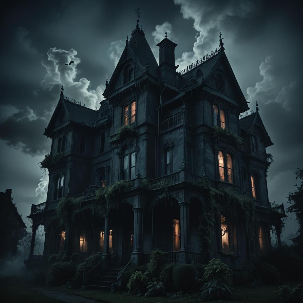 Ethereal Nightmares Unfold in a Gothic Victorian Manor