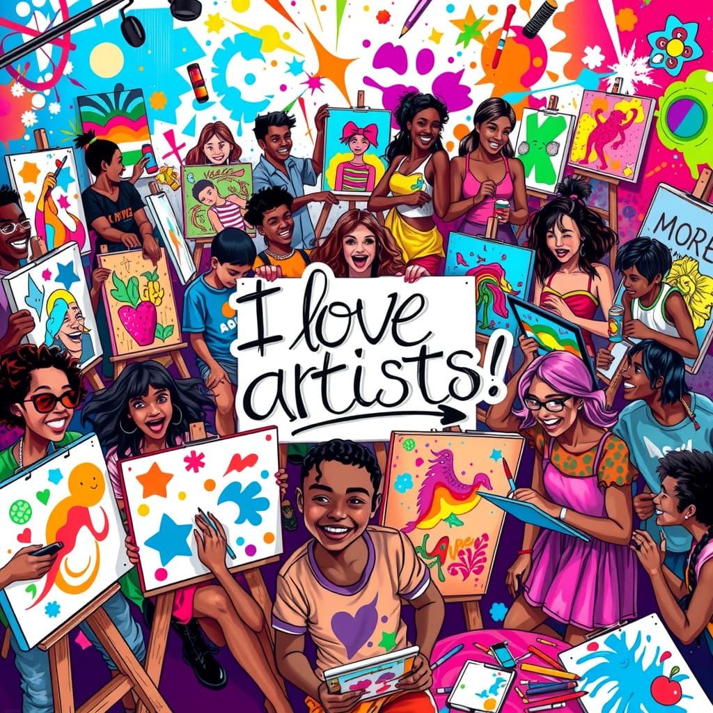 I Love Artists! | Check my description for other artists to ...