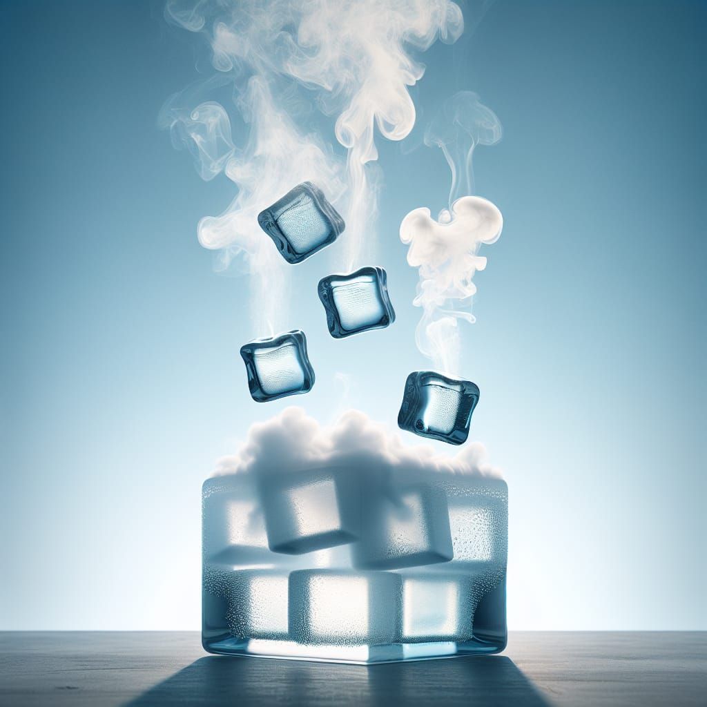 Sublimation: Ice to Vapor Transformation