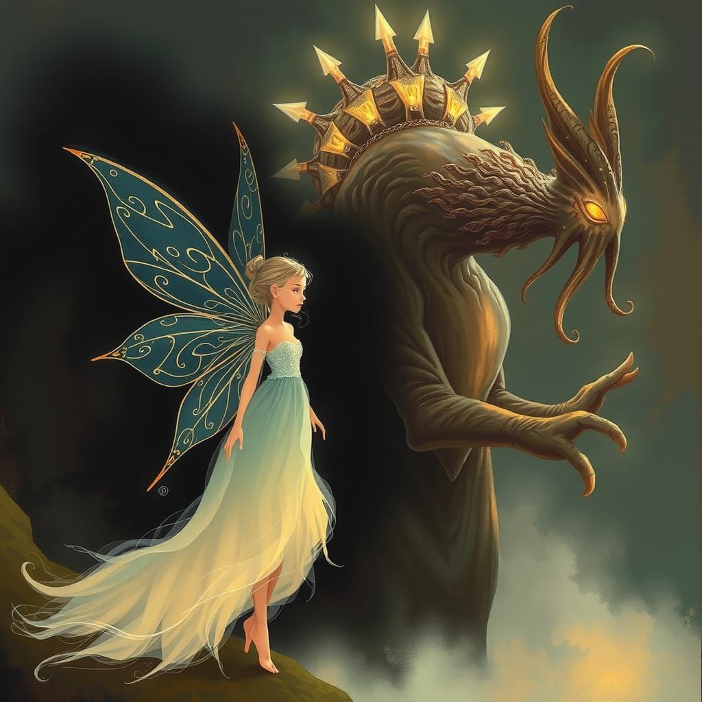 Sweet fairy and the beast