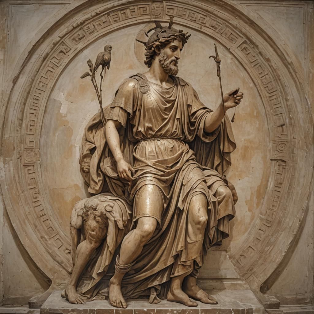 Historic Greek Art Masterpiece