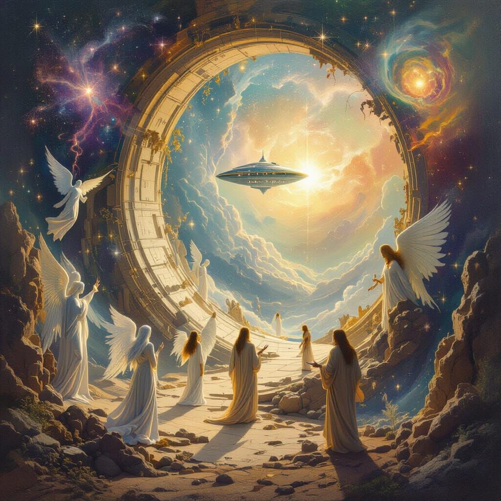 Cosmic Harmony Portal: Angels, Aliens, and Souls Unite