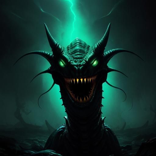 Colossal Sea Monster Fusion in Cinema 4D